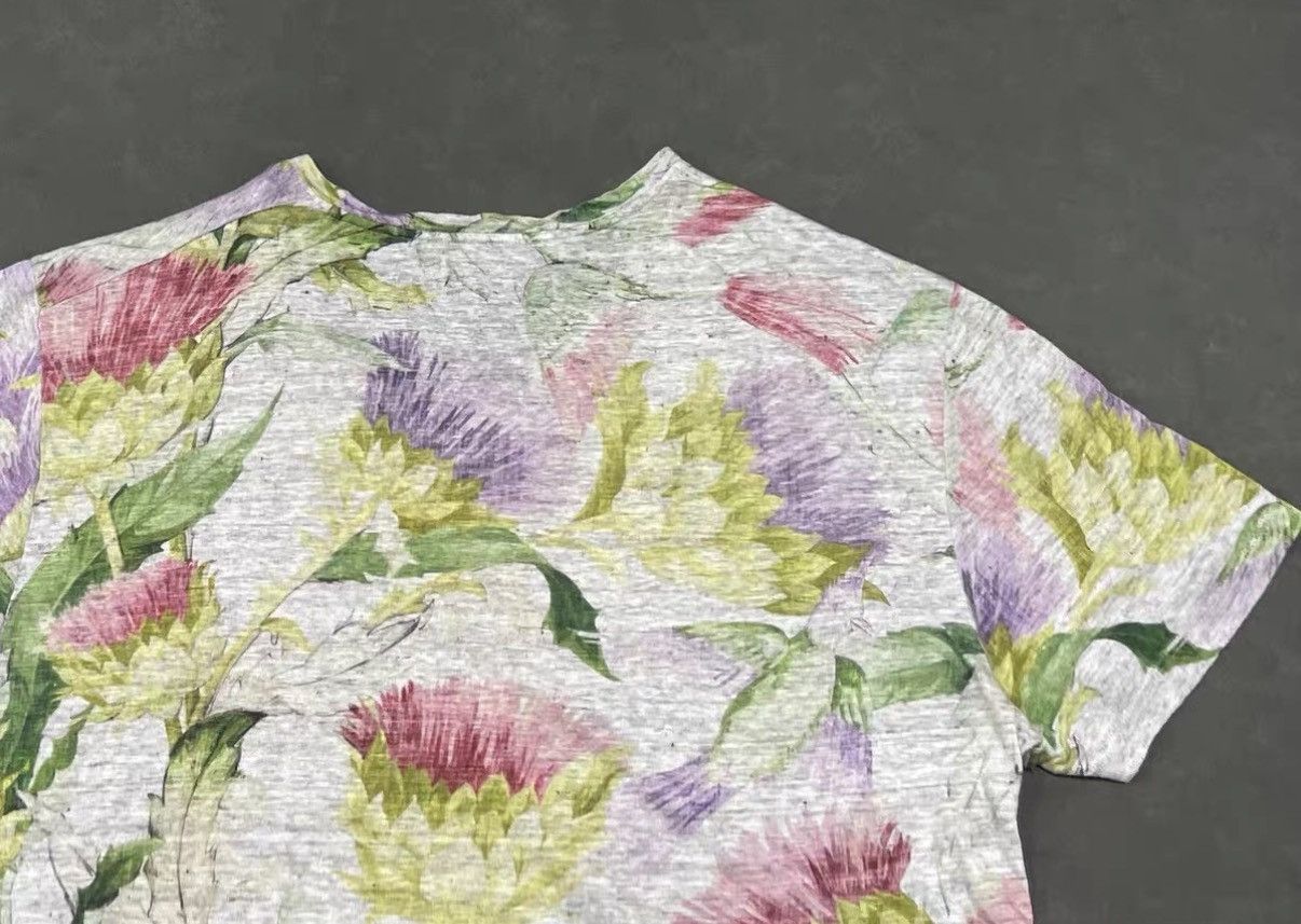 Gucci GUCCI Linen Floral Short Sleeve T‑shirt J16 Size US M / EU 48-50 / 2 - 4 Thumbnail