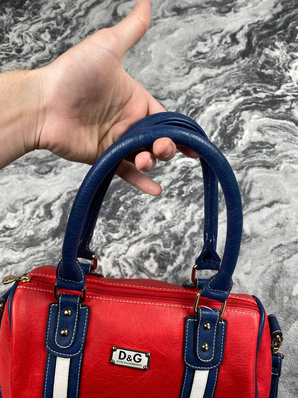 Dolce & Gabbana Vintage Dolce Gabbana Leather Shoulder Bag Metal Logo Women Size ONE SIZE - 8 Thumbnail