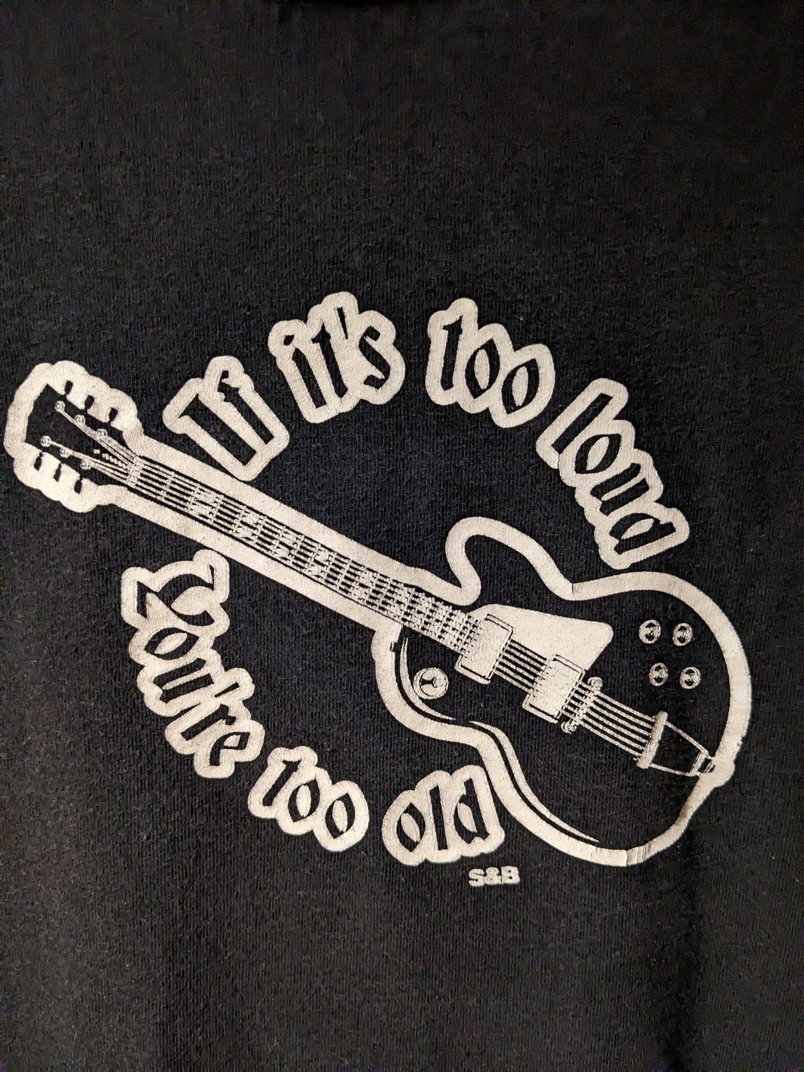 Alstyle × Vintage Vintage Y2K If It's Too Loud You're Too Long-Sleeve T-Shirt Size US S / EU 44-46 / 1 - 2 Thumbnail