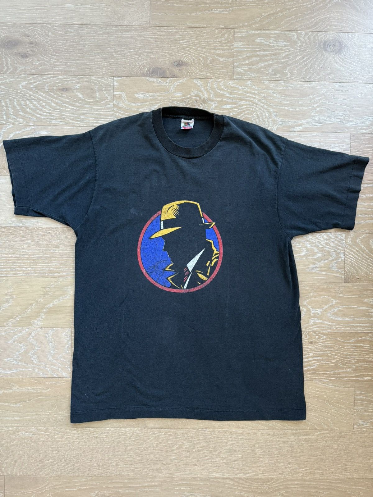 Disney Vintage 90s Dick Tracy Disney Movie Promo Shirt Size US XL / EU 56 / 4 - 8 Thumbnail