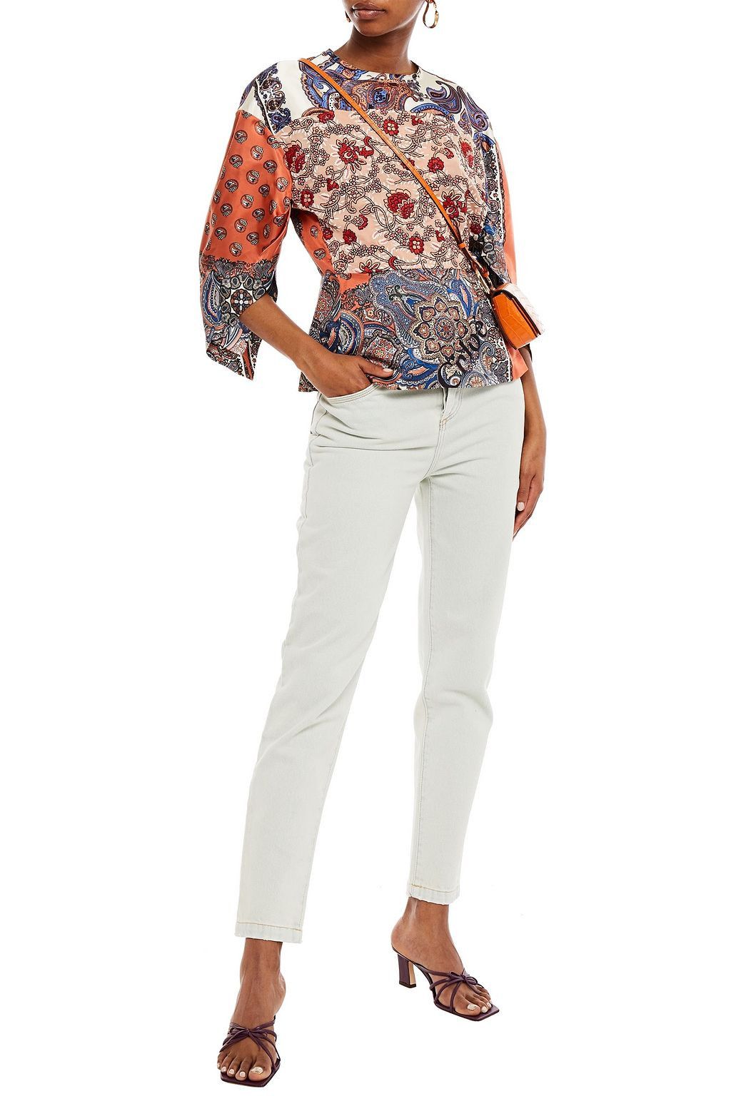 Chloe o1y0825 Blouse in Multicolor Size XS / US 0-2 / IT 36-38 - 2 Thumbnail