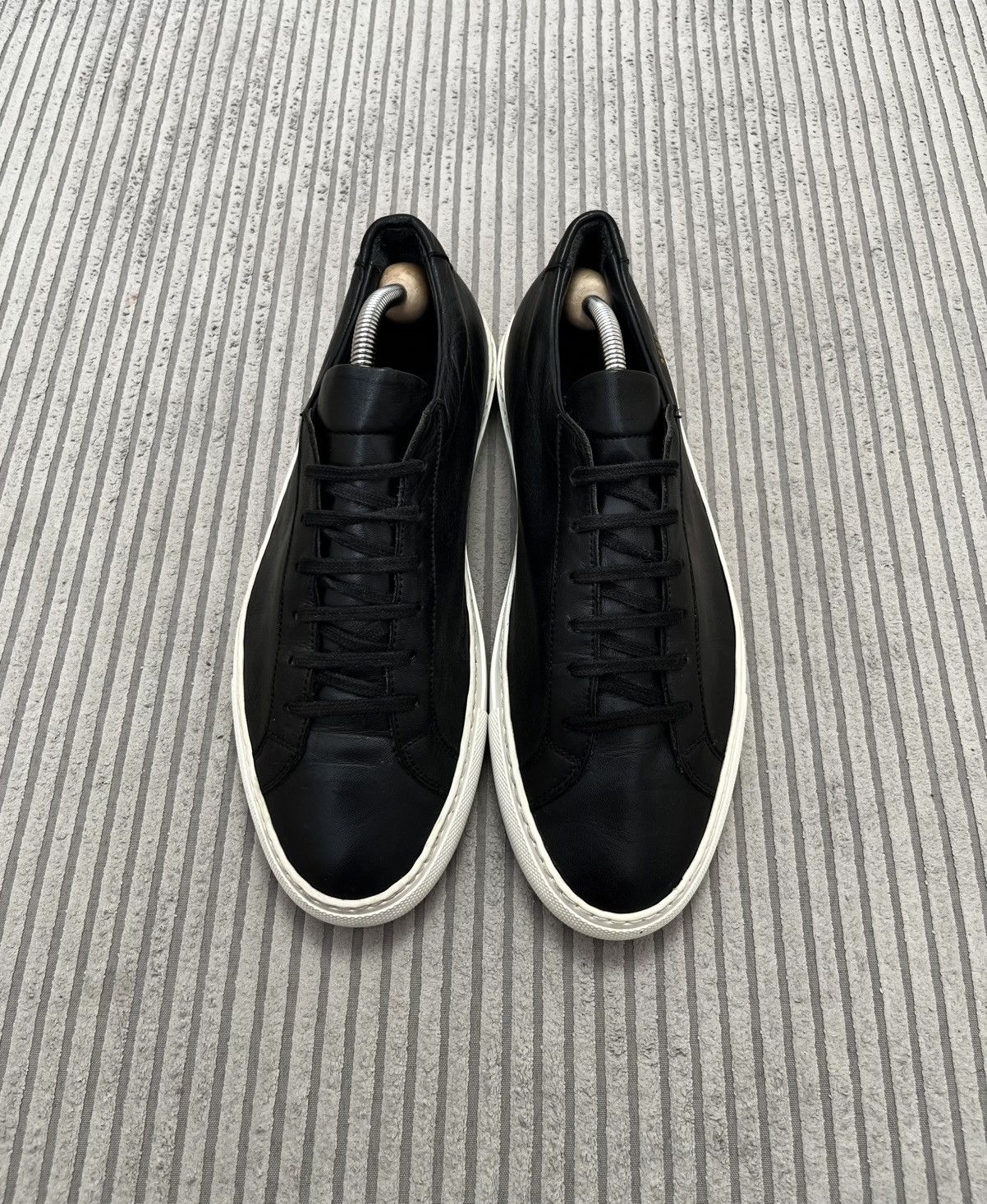 Common Projects Common Projects Achilles Low Leather Sneakers Size US 9 / IT 39 - 3 Thumbnail