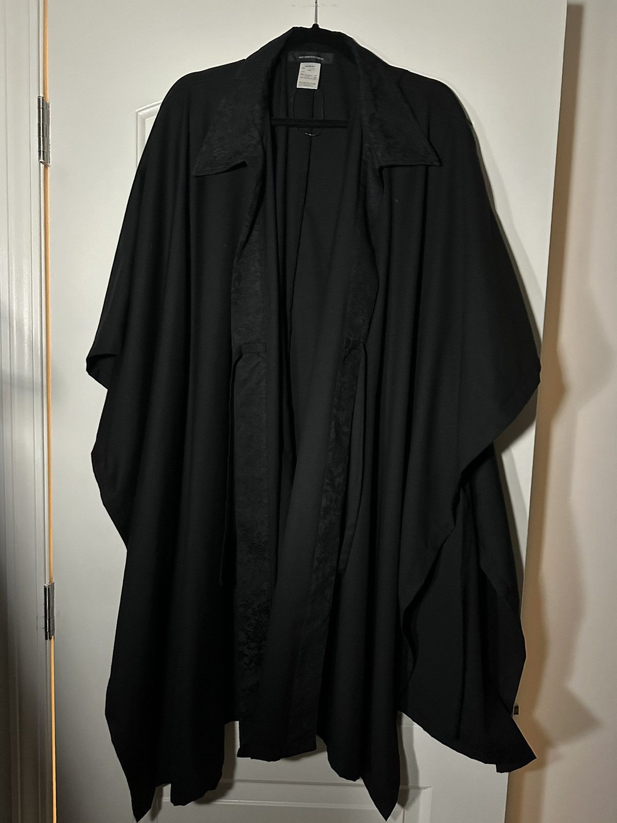 image of Not Conventional Cloak in Black, Men's (Size Large)