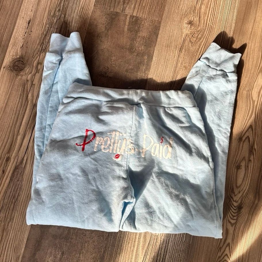 Other rosio light blue pretty & paid sweatpants Size 26" / US 2 / IT 38 - 4 Thumbnail