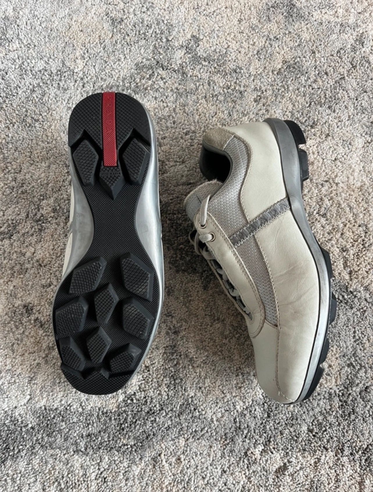 Prada Prada 2000's soccer leather trainers Size US 7 / EU 40 - 1 Thumbnail