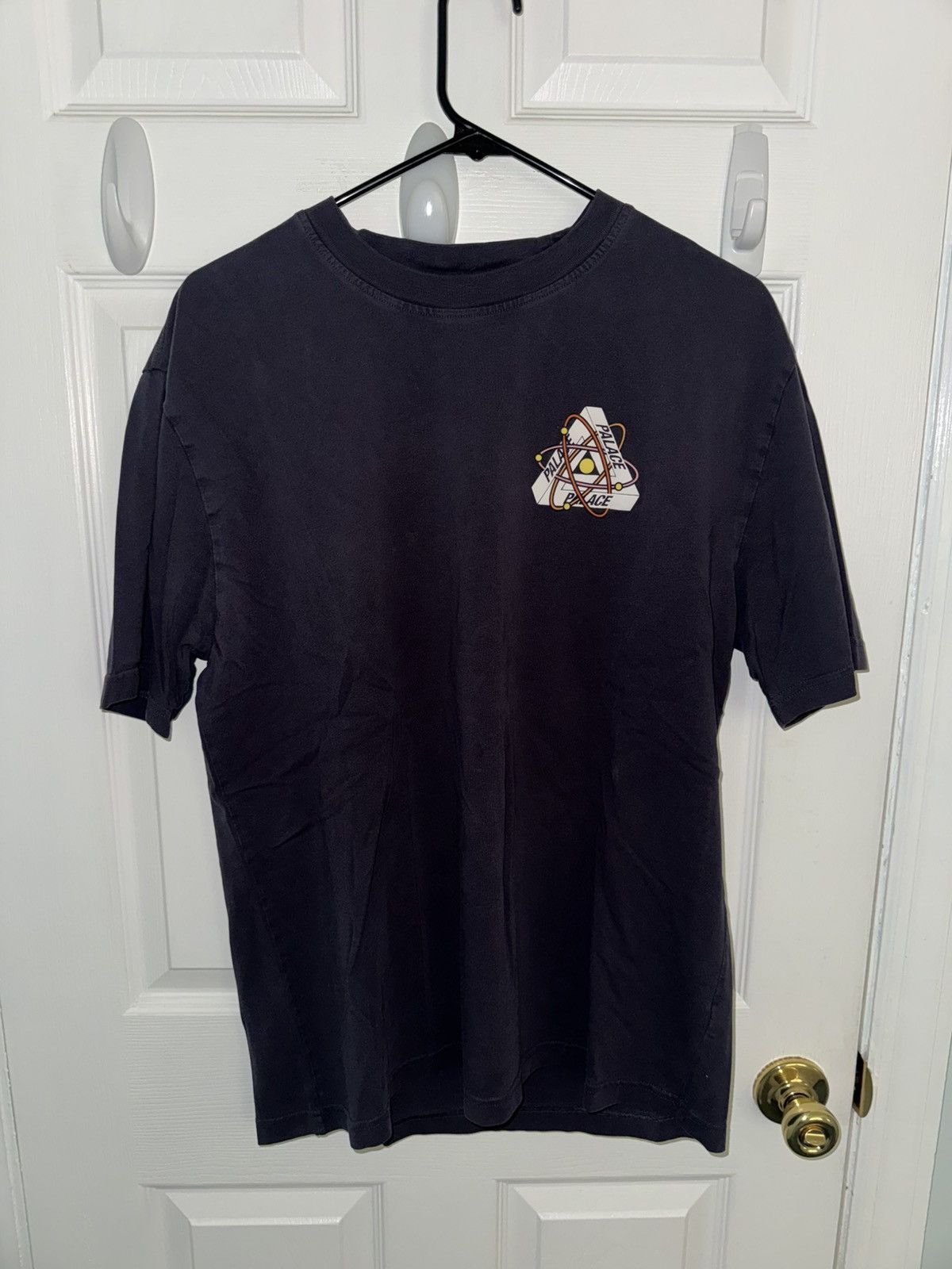 PALACE Tri Atom T-Shirt 2022 Navy Blue XL Vintage