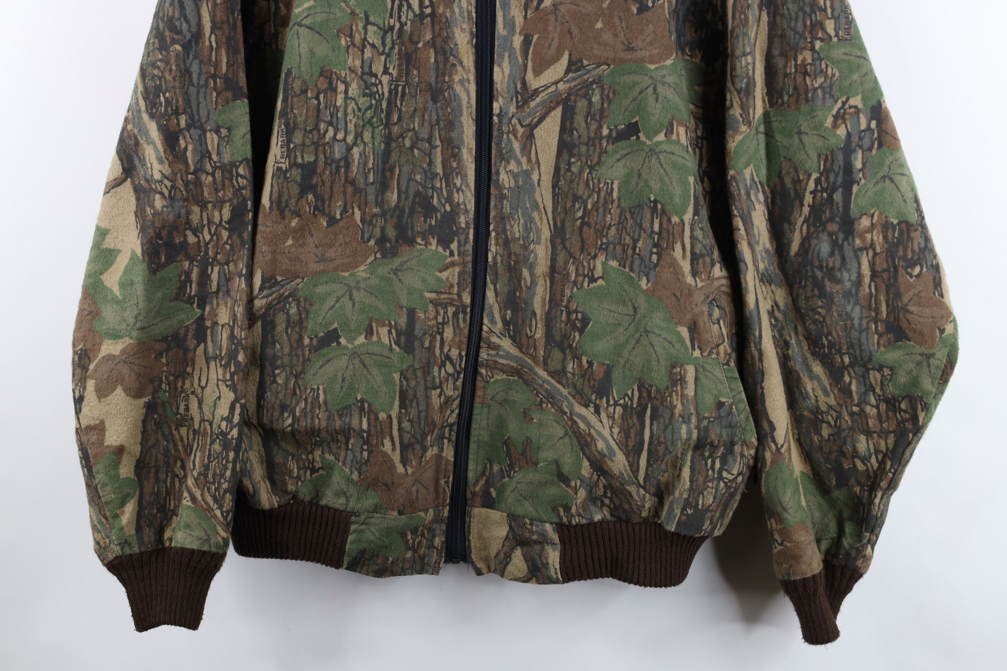 Cabelas Vintage 90s Cabelas Chamois Cloth Bomber Jacket USA Size US XL / EU 56 / 4 - 3 Thumbnail