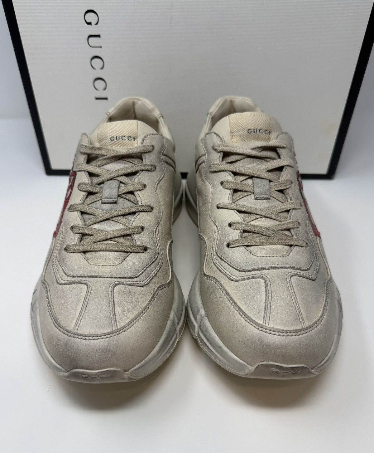 Gucci Gucci Rhyton Lips Leather Sneaker Size US 9 / EU 42 - 2 Thumbnail
