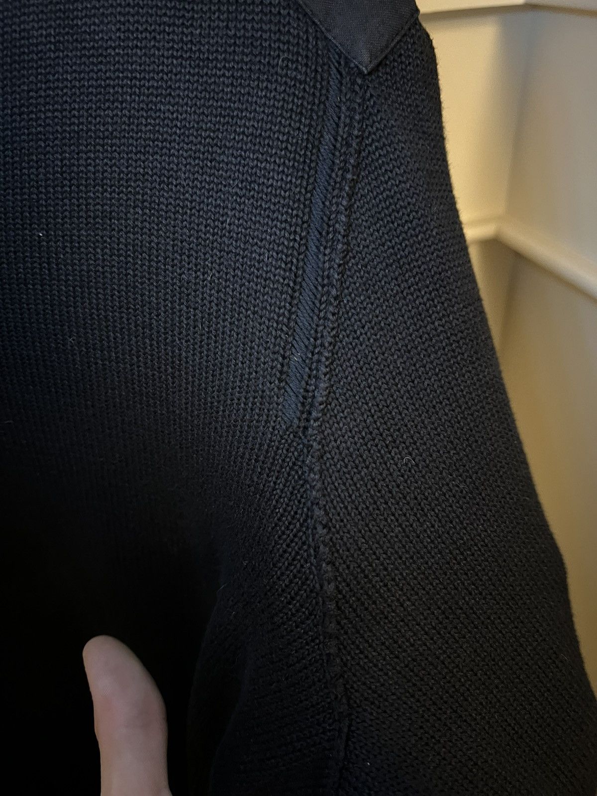John Varvatos John Varvatos elbow patch knit longsleeve Size US M / EU 48-50 / 2 - 8 Thumbnail