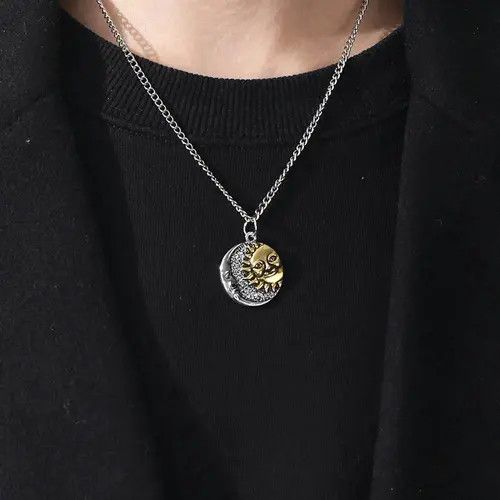Other Classic Moon Sun Shape Necklace Size ONE SIZE - 3 Thumbnail