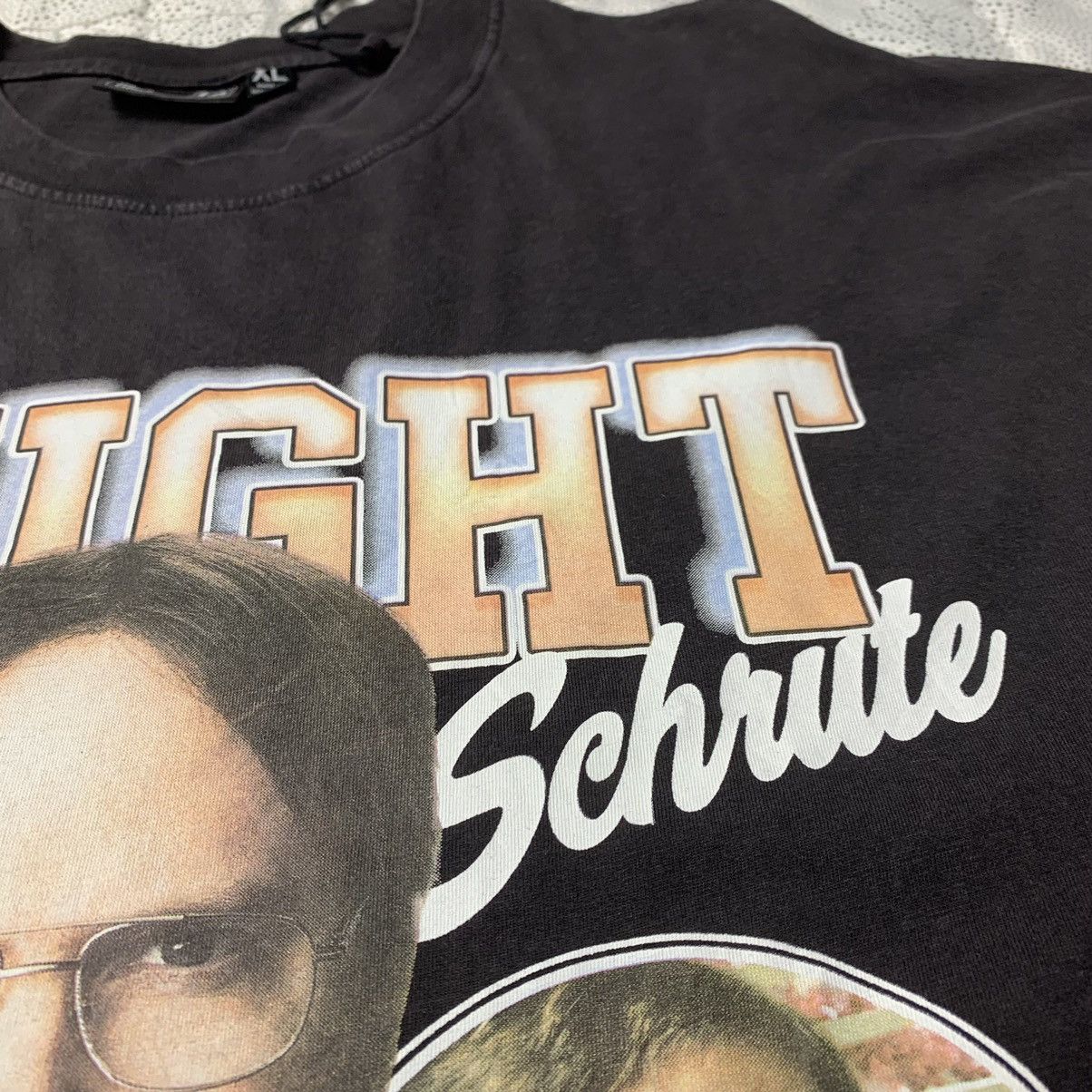 Vintage Rare The Office Movie Tee Faded Black Iron On Size US XL / EU 56 / 4 - 24 Thumbnail