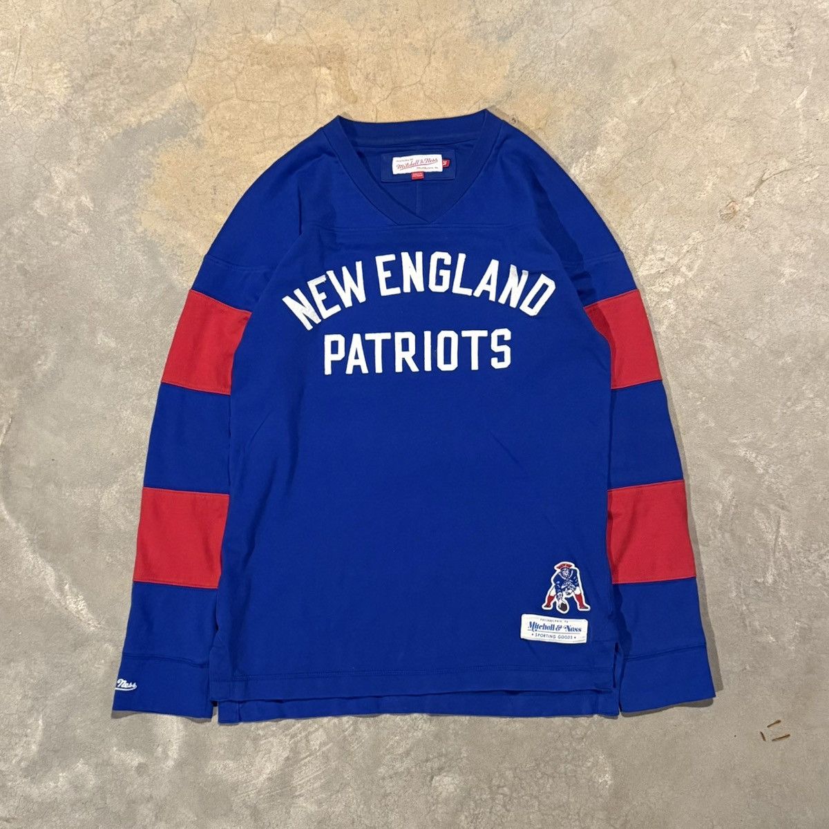 Mitchell & Ness Vtg Mitchell & Ness New England Patriots Throwback Jersey Size US M / EU 48-50 / 2 - 1 Thumbnail
