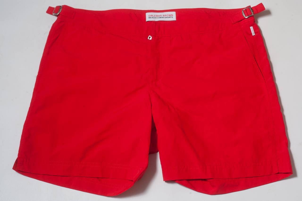 Orlebar Brown Orlebar Brown Bulldog Mid Length Men’s Swim Shorts Size US 38 / EU 54 - 1 Thumbnail