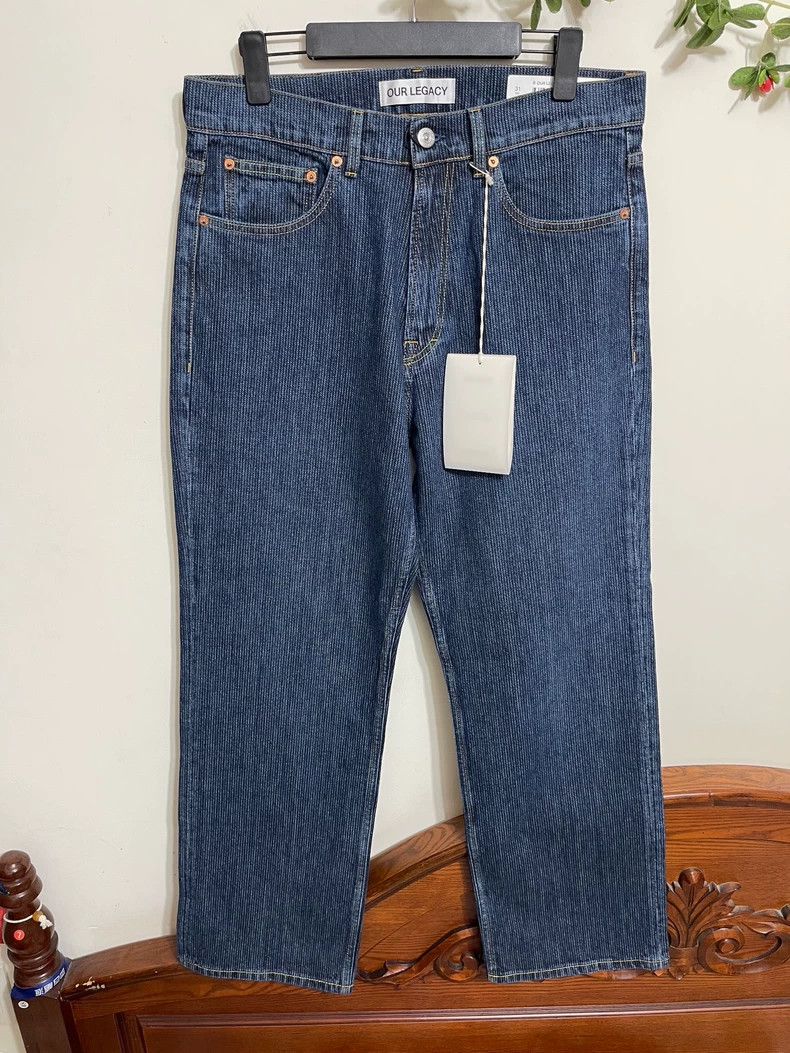 Our Legacy Our Legacy Dark blue jeans Size US 31 - 1 Thumbnail