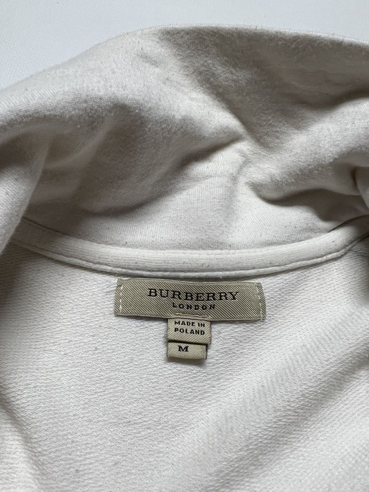 Burberry × Vintage Vintage Y2k Burberry London 🤍 Nova Check Zip Sweatshirt 00’s Size M / US 6-8 / IT 42-44 - 21 Thumbnail