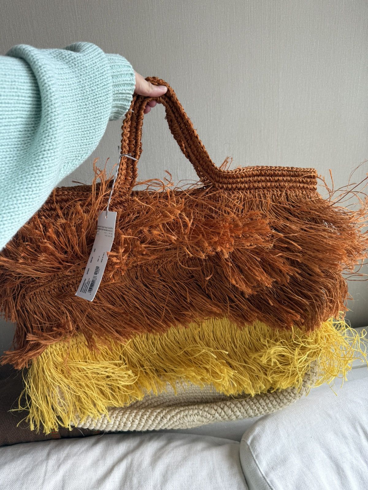 Marni BNWT Marni Market tassel crochet large Bag | Grailed Marni BNWT Marni Market tassel crochet large Bag | Grailed