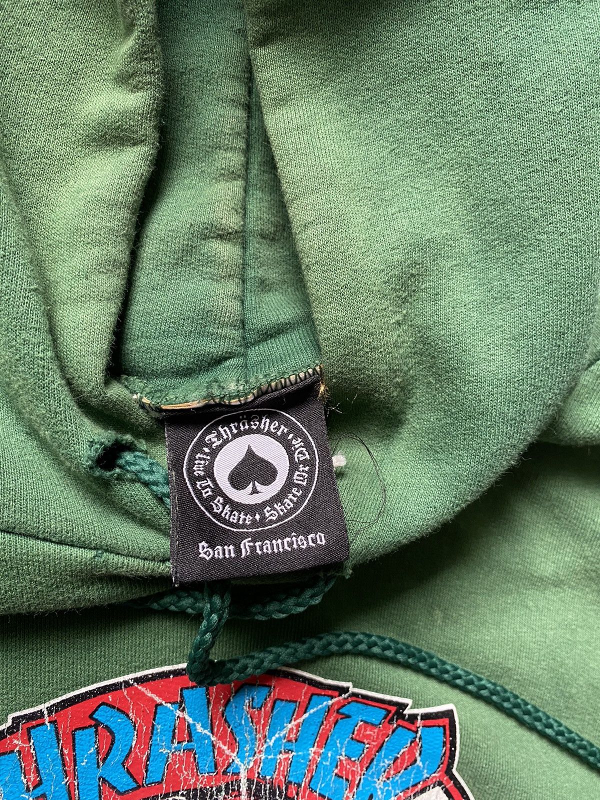 Thrasher Thrasher Sweat Hoodie Vintage Size US XL / EU 56 / 4 - 2 Thumbnail