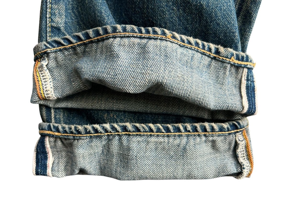 The Real McCoy's Vintage Mccoy Distressed Mudwash Denim Jeans 31x29 Size US 31 - 6 Thumbnail