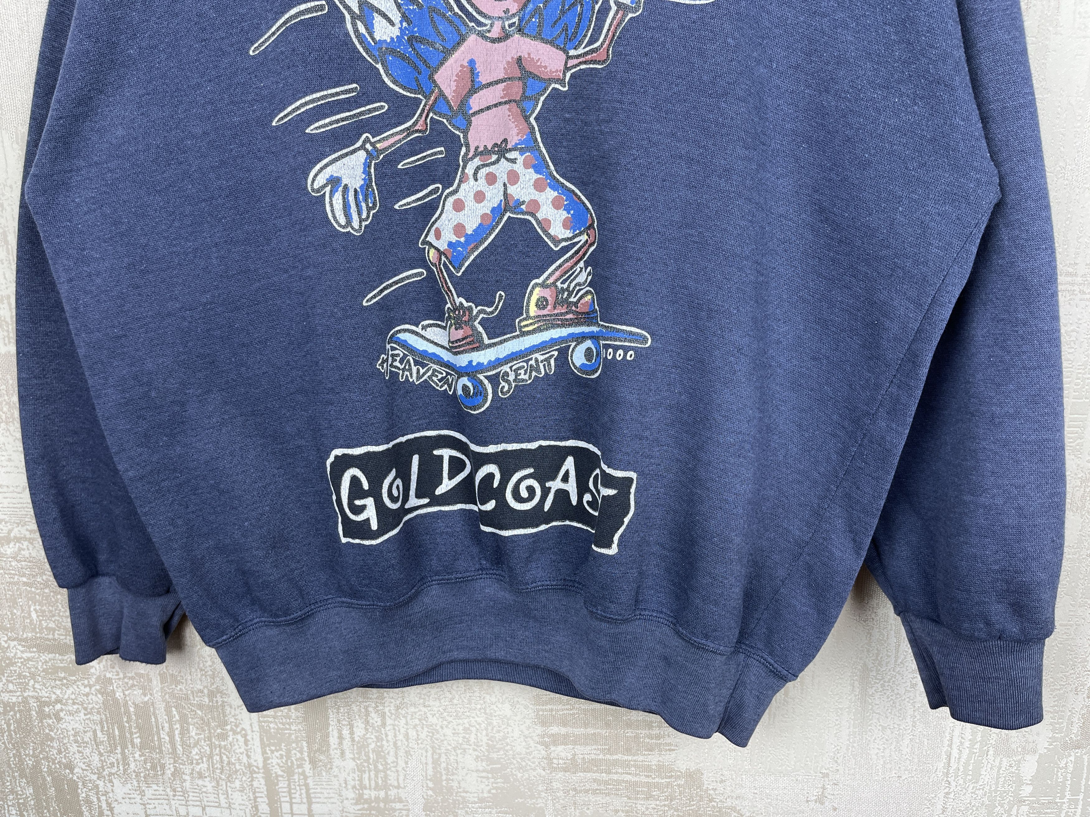 Hook-Ups Vintage Gold Coast Heaven Sent Skate Sweatshirt Size US S / EU 44-46 / 1 - 7 Thumbnail