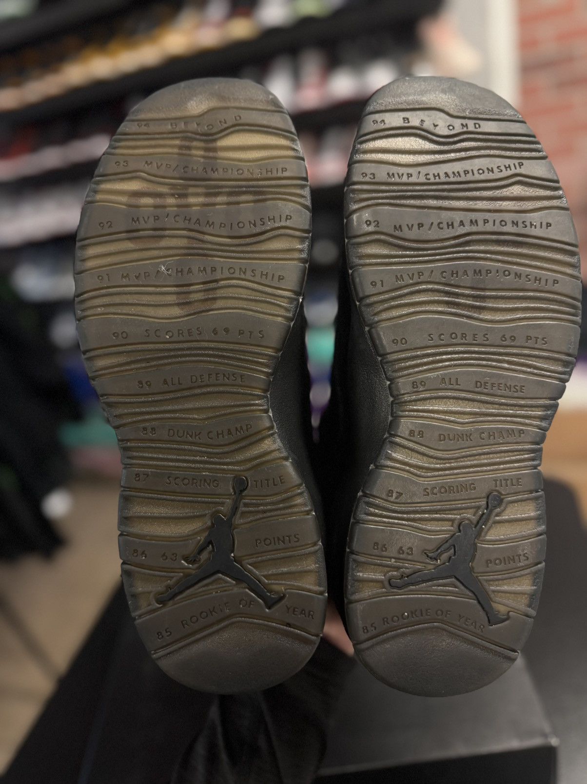 Jordan Brand × Nike Jordan 10 Drake OVO Black Size 11.5 🧼 W BOX Size US 11.5 / EU 44-45 - 14 Thumbnail