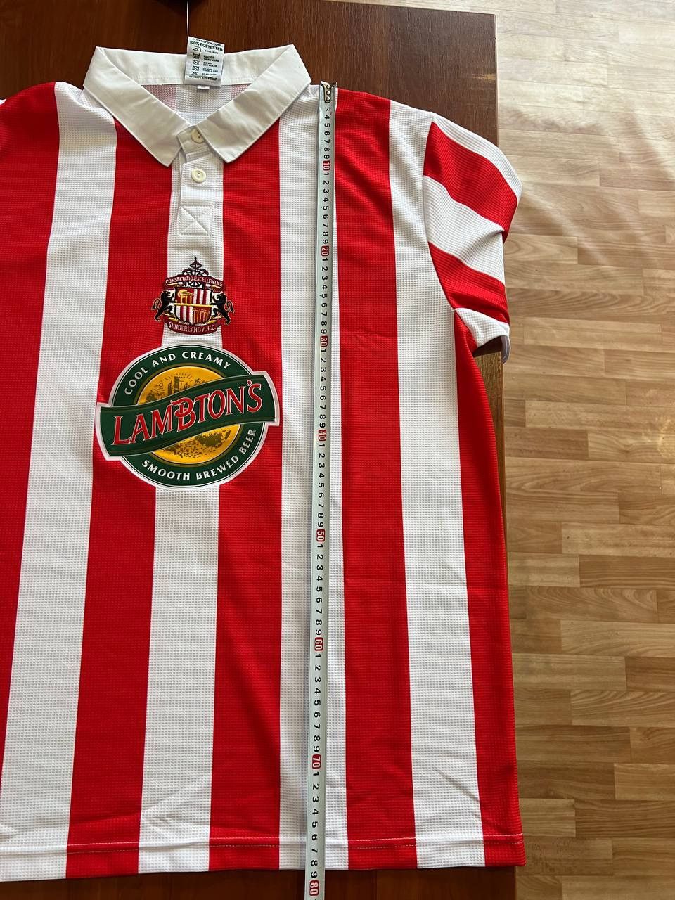 Vintage NEW! 1997/99 SUNDERLAND RETRO REMAKE HOME SOCCER JERSEY XL Size US XL / EU 56 / 4 - 14 Thumbnail