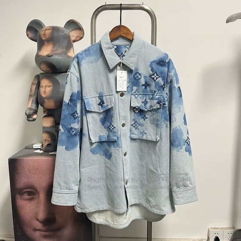 Louis Vuitton Louis Vuitton Ink shirt denim jacket Size US XL / EU 56 / 4 - 1 Thumbnail