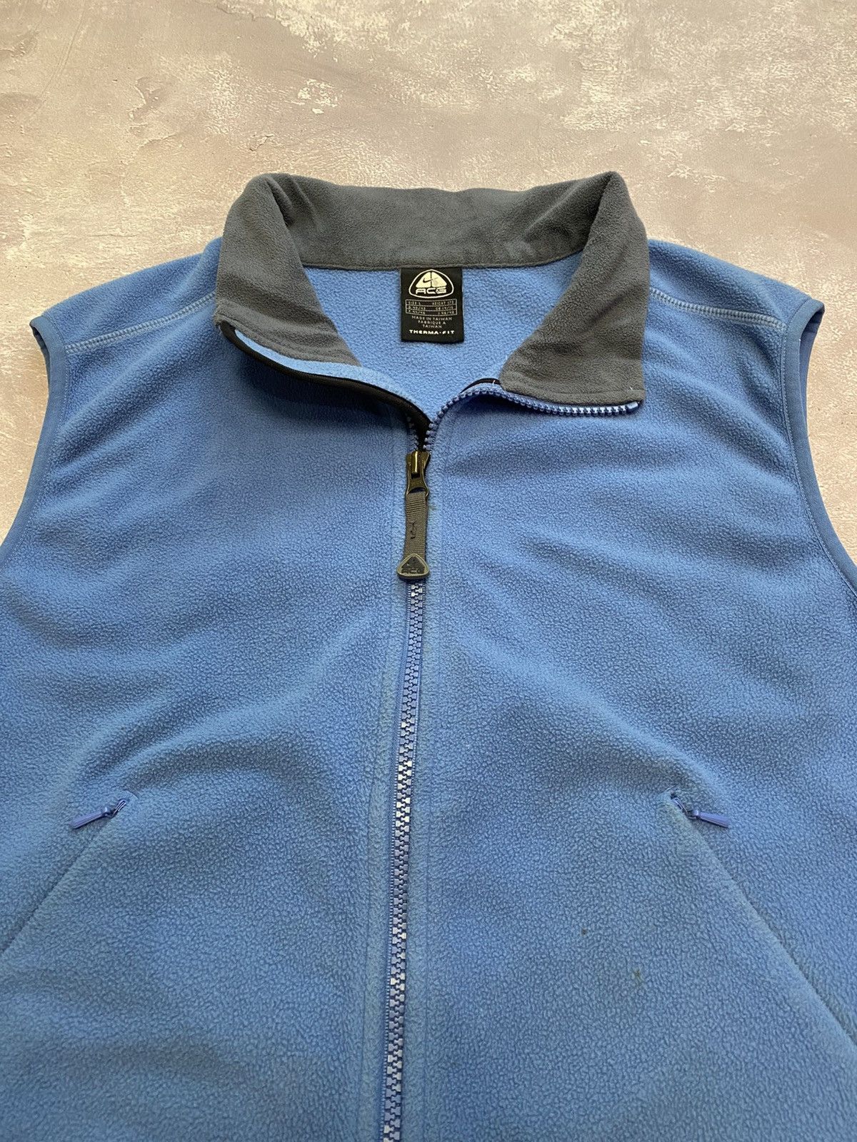 Nike ACG 90s Vintage Nike ACG Fleece Vest Full Zip Y2k Size S / US 4 / IT 40 - 5 Thumbnail