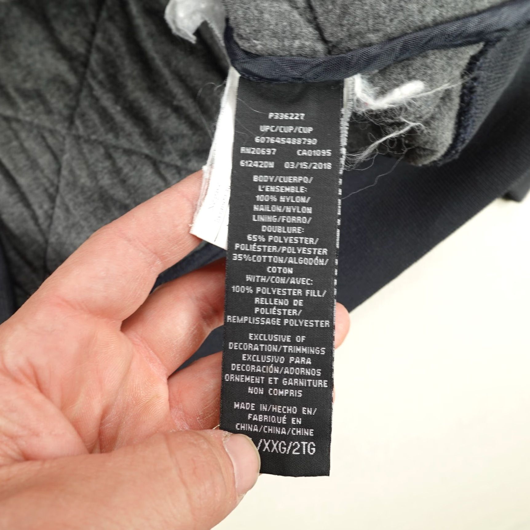 Dickies Dickies Jacket Mens XXL Navy Blue Diamond Quilted Bomber Insulated Work Coat Size US XXL / EU 58 / 5 - 6 Thumbnail
