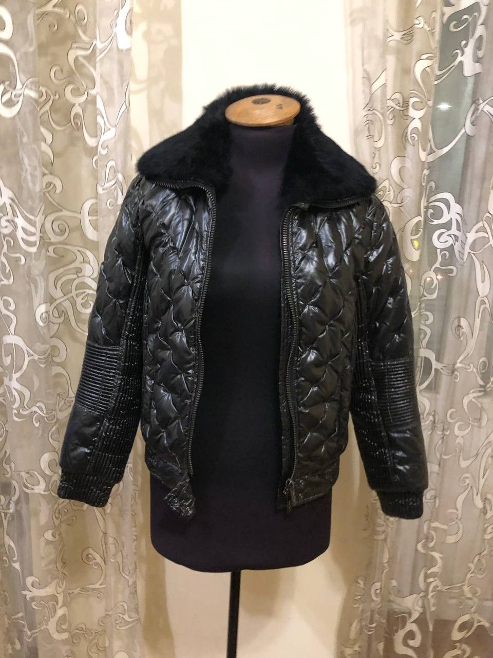 Versace PATENT Jacket Bomber