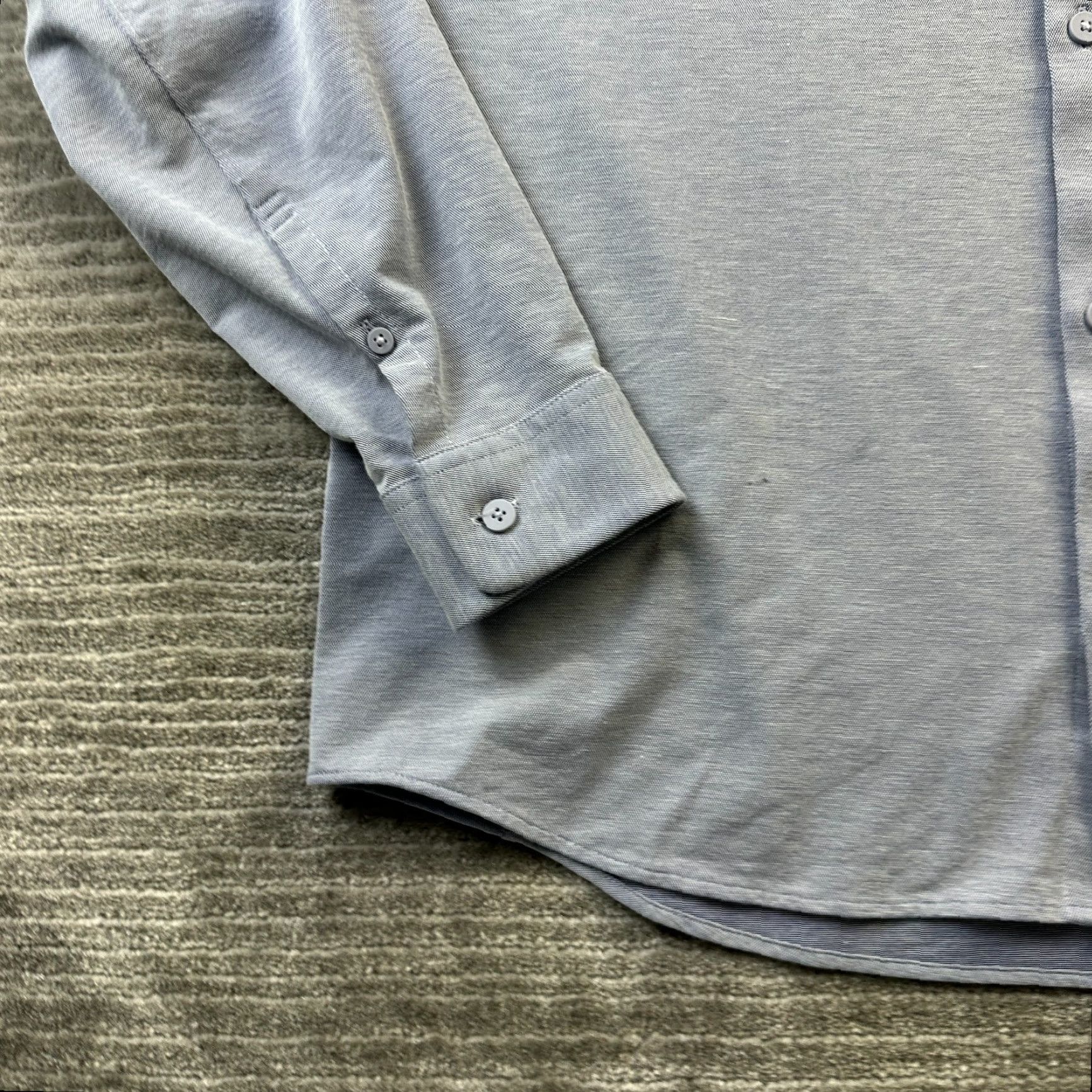 Lululemon Lululemon Shirt Mens Large Purple Button Up Long Sleeve Career Top Size US L / EU 52-54 / 3 - 6 Thumbnail