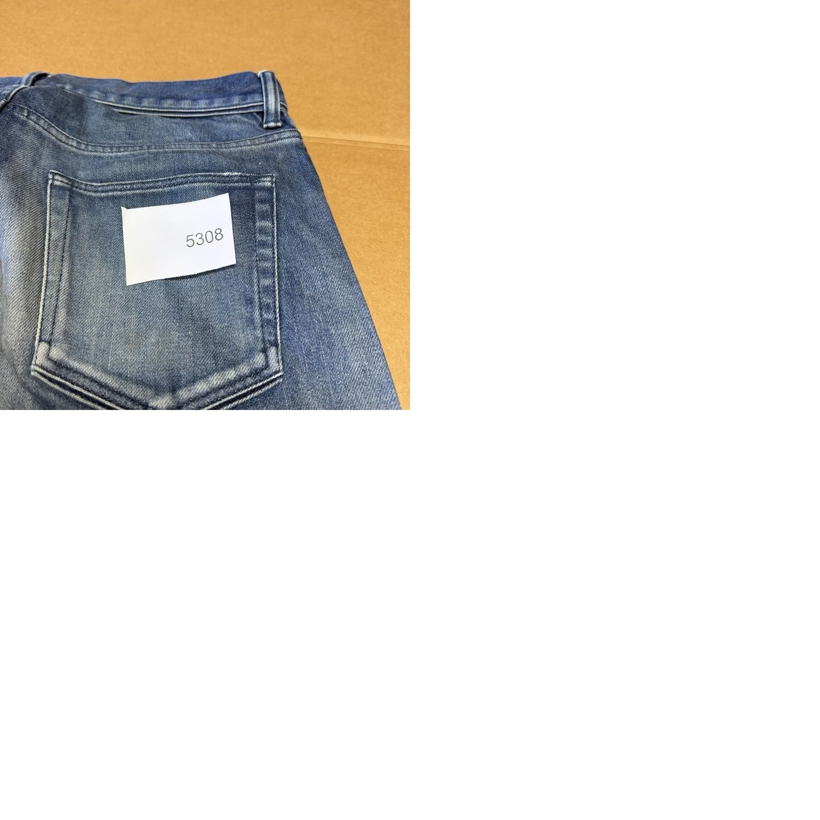 John Elliott John Elliott Jeans Mens 31x32 Blue Slim Stretch Denim Distressed Japan Size US 31 - 11 Thumbnail