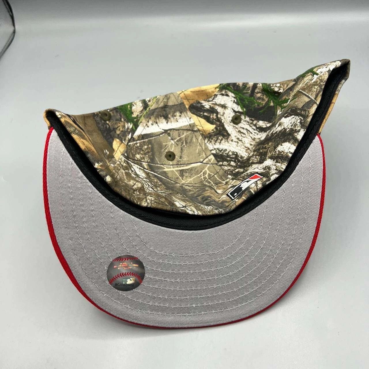 New Era Anaheim Angels Hat Men 7 1/2 Realtree Camo Fitted Cap Size ONE SIZE - 6 Thumbnail