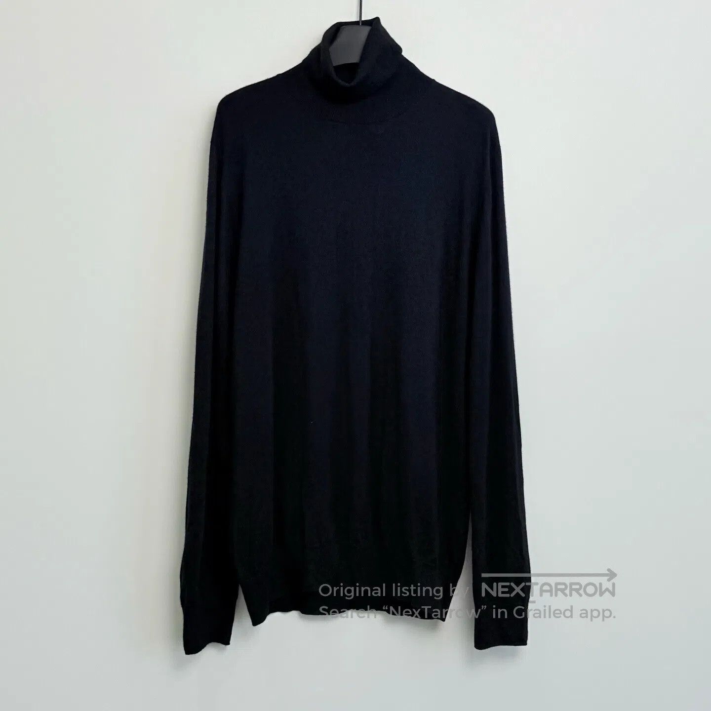 Hermes Hermes Solid Color Turtleneck Knit Top| Size XXL / US 16-18 / IT 52-54 - 1 Thumbnail