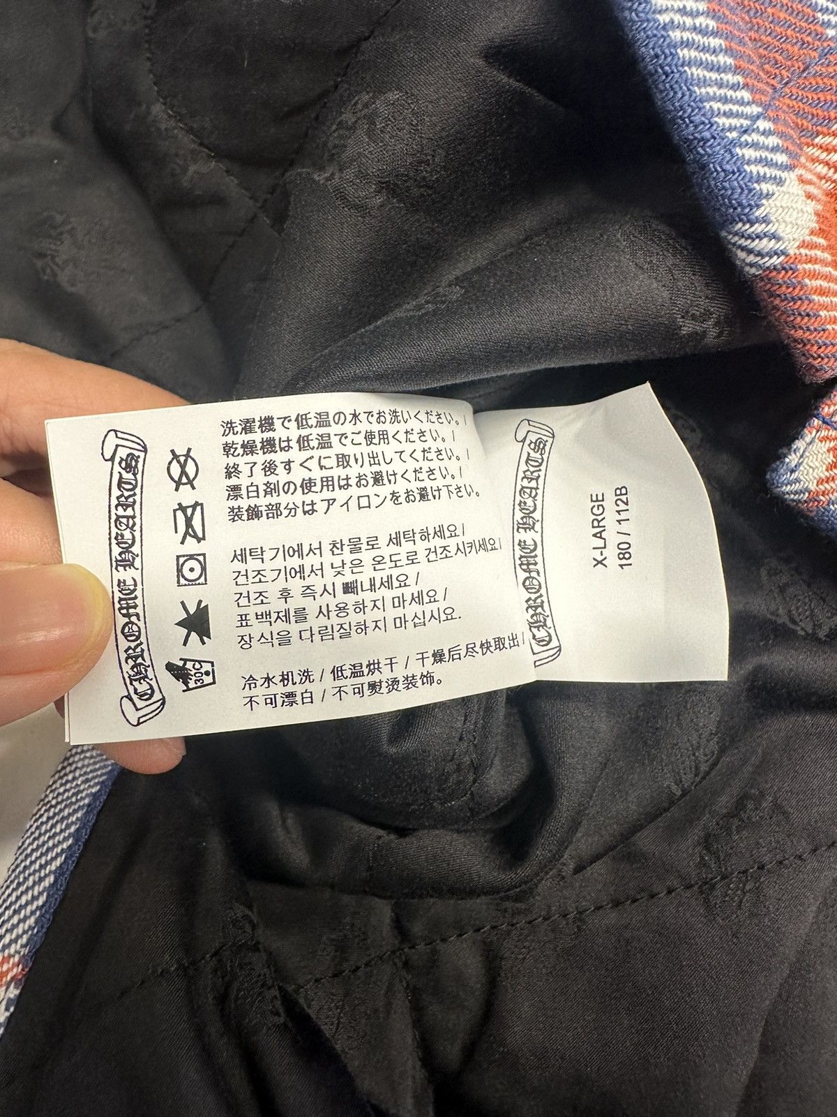 Chrome Hearts 🔥Chrome Hearts Flannel Work Shirt🔥 Size US XL / EU 56 / 4 - 8 Thumbnail