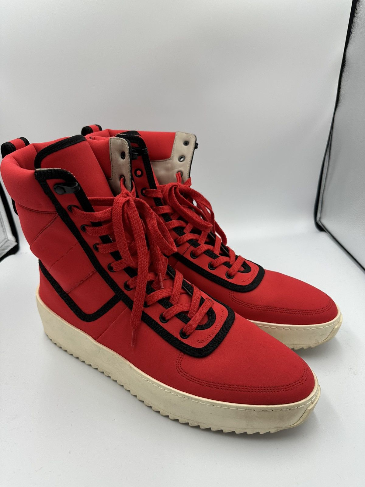 Fear of God FEAR OF GOD HIGH TOPS SNEAKERS BOOTS Size US 13 / EU 46 - 8 Thumbnail