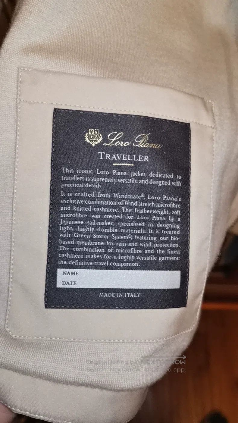 Loro Piana Loro Piana Sandy Traveler's Jacket Size XS / US 0-2 / IT 36-38 - 3 Thumbnail