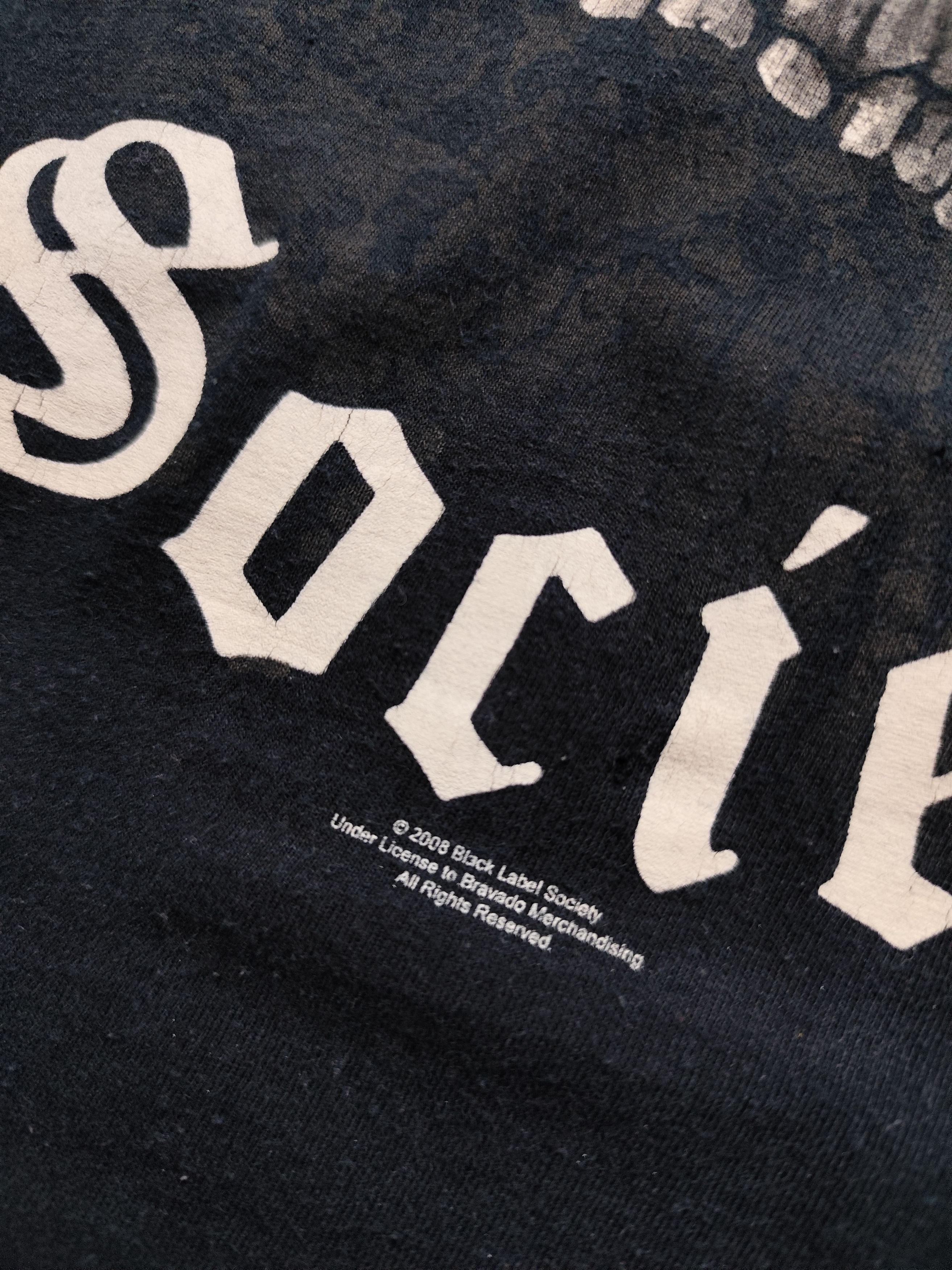 Band Tees × Vintage Vintage Black Label Society Rock Band T-Shirt Size US L / EU 52-54 / 3 - 2 Thumbnail