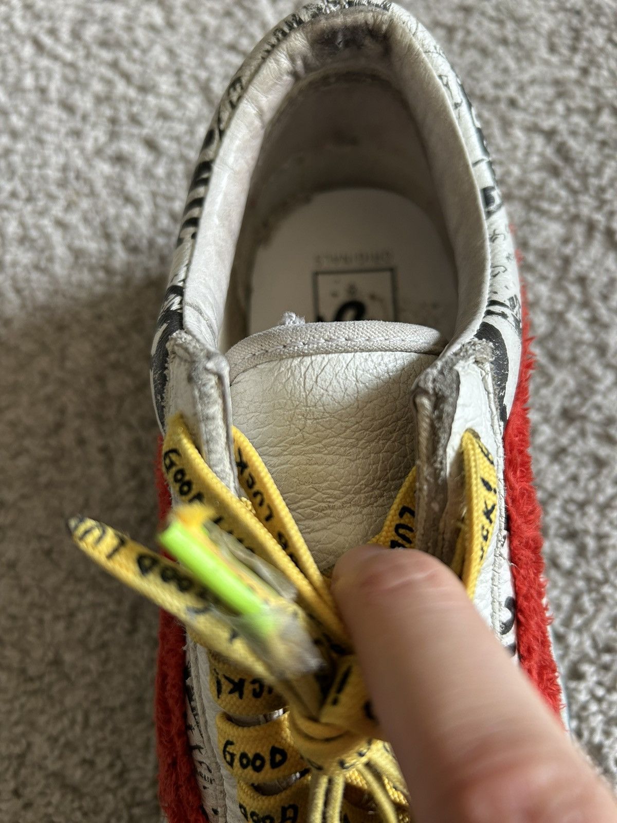 Gallery Dept. X Vans OG Old Skool LX Good Luck Size 9