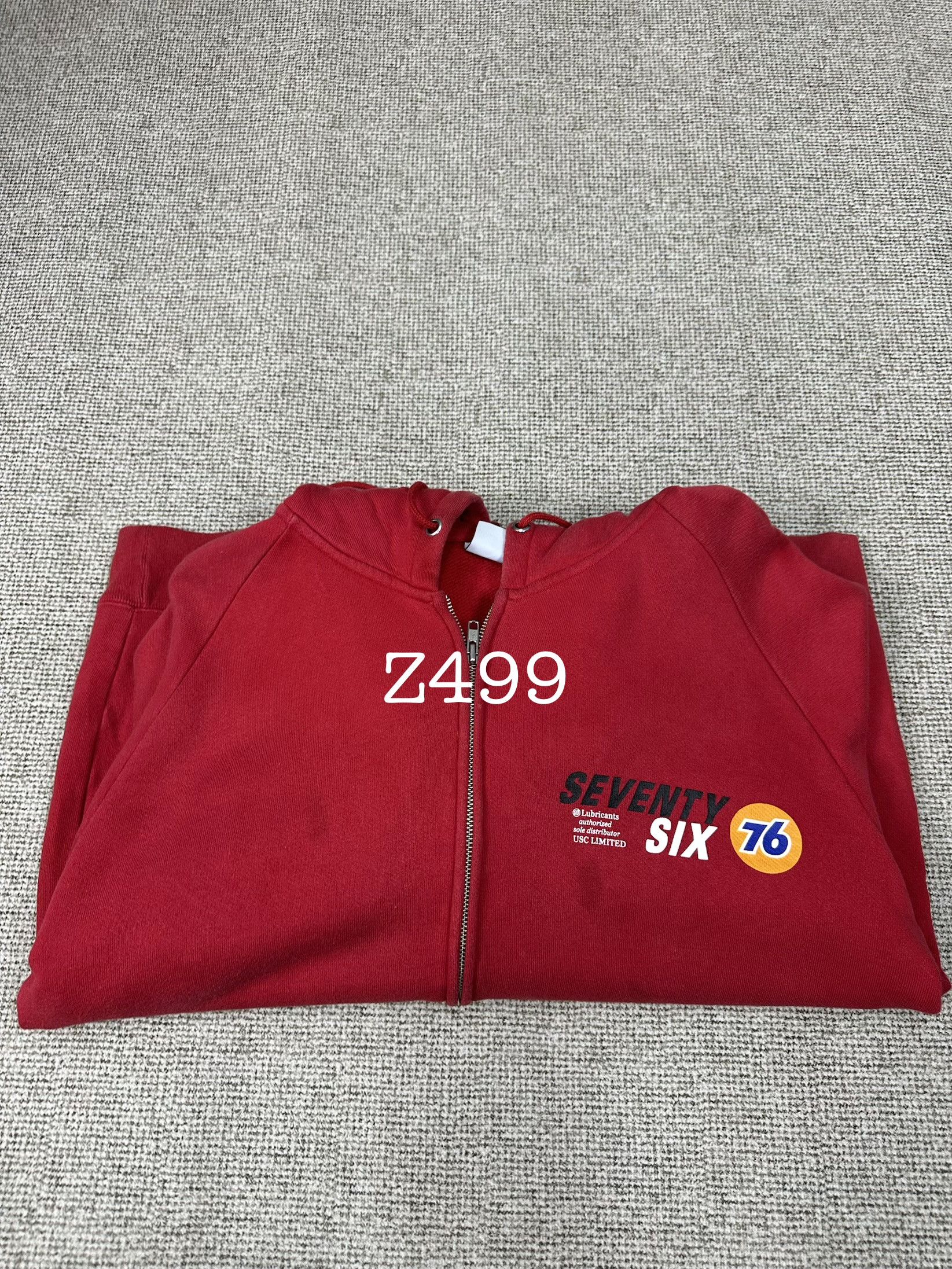 YELLOW CORN Vintage Union 76 Lubricant Yellow Corn Hoodie Z499 Size US L / EU 52-54 / 3 - 16 Thumbnail