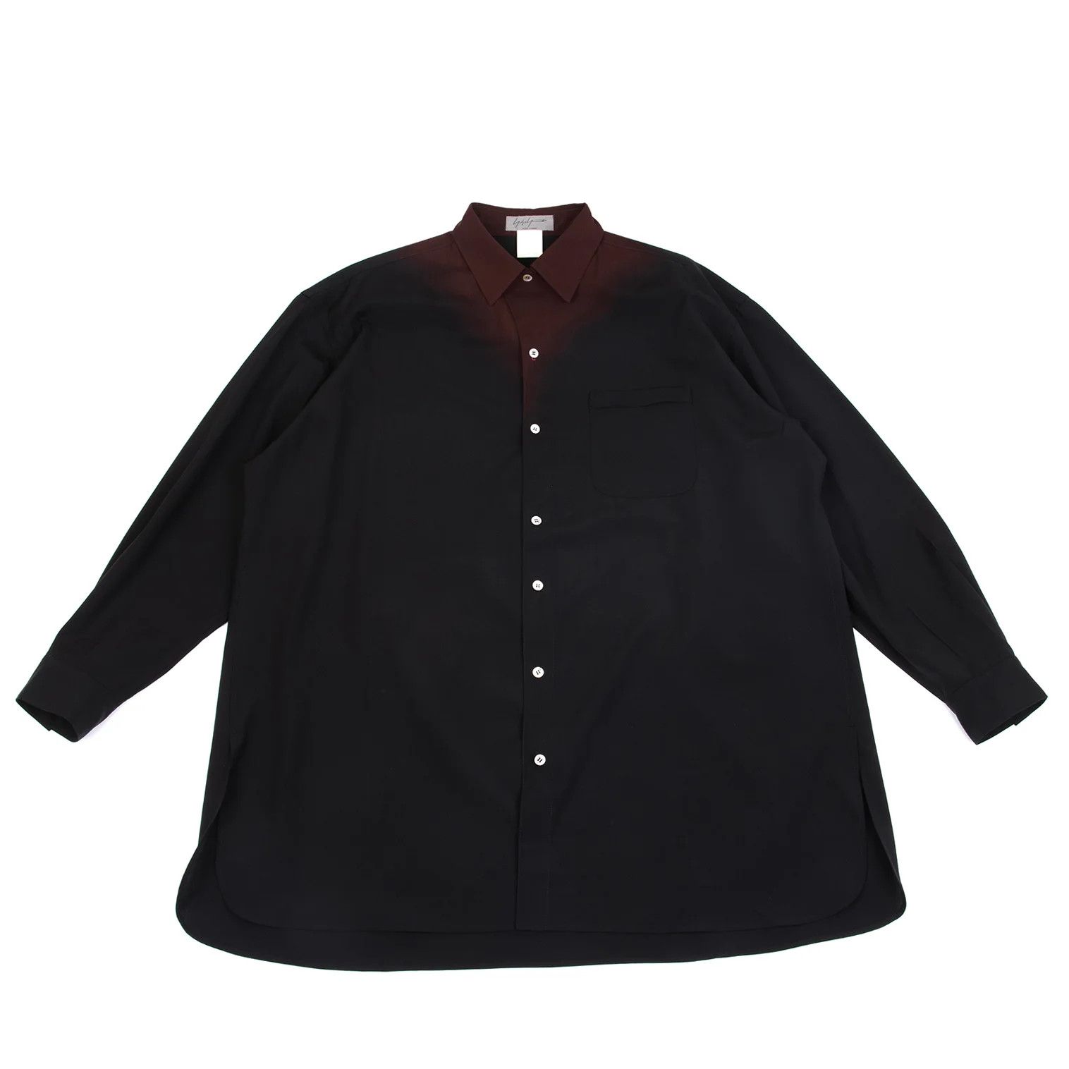 Yohji Yamamoto Yohji Yamamoto Gradient Long Sleeve Shirt Size US M / EU 48-50 / 2 - 1 Thumbnail