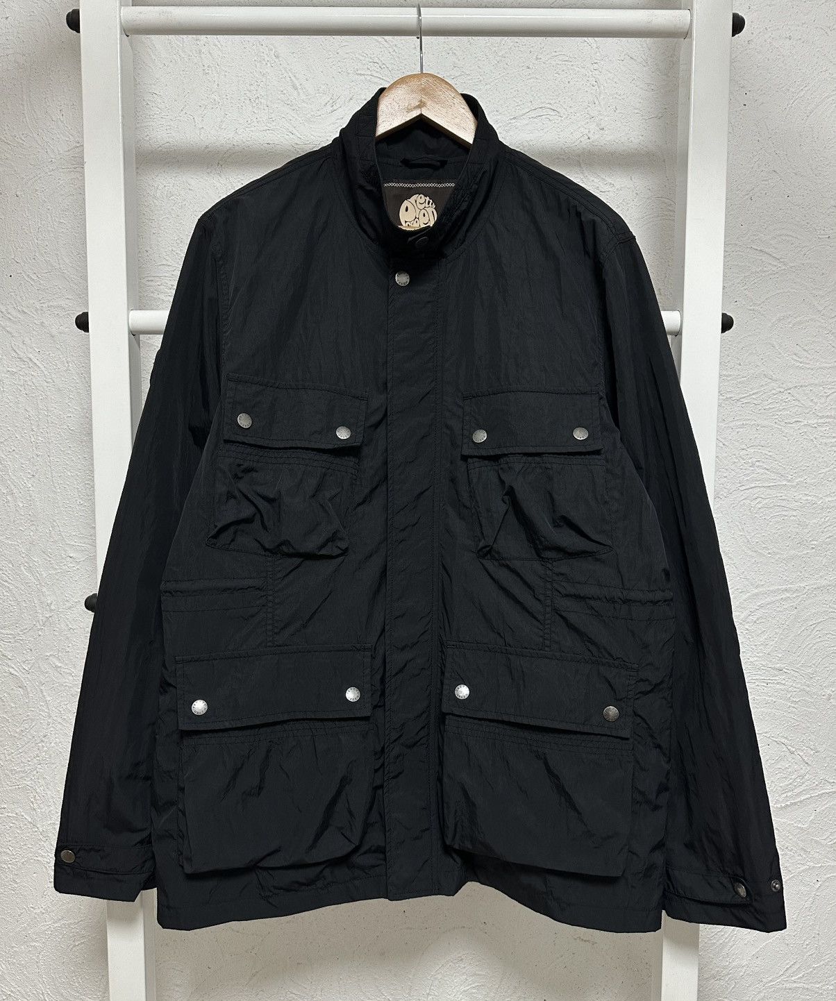Pretty Green Pretty Green Black Windbreaker Jacket Men’s Size XL Size US XL / EU 56 / 4 - 1 Thumbnail