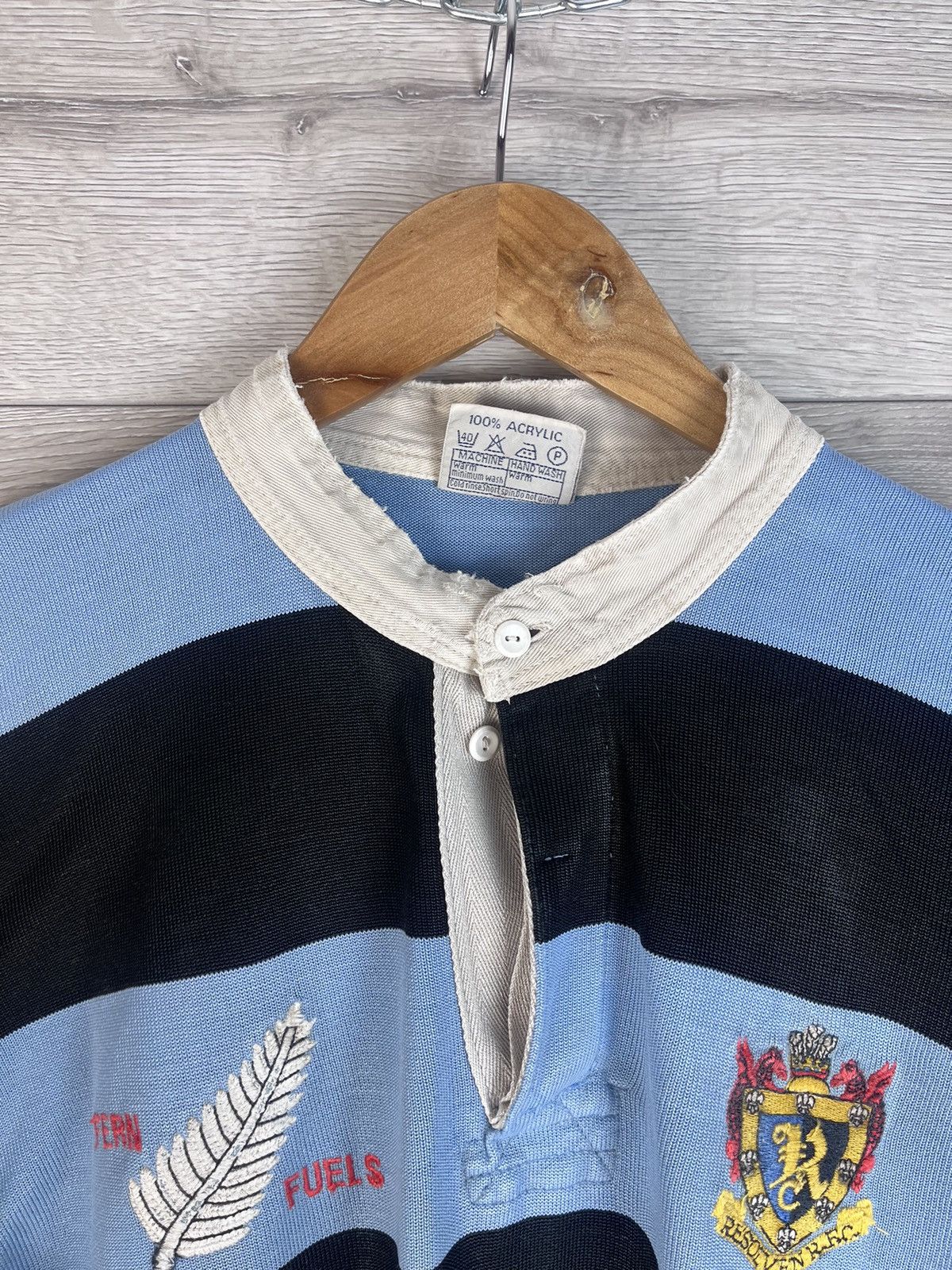 Salem Sportswear Men’s Very rare rugby jersey DERN FUELS Resolven R.F.C Size US XL / EU 56 / 4 - 8 Thumbnail