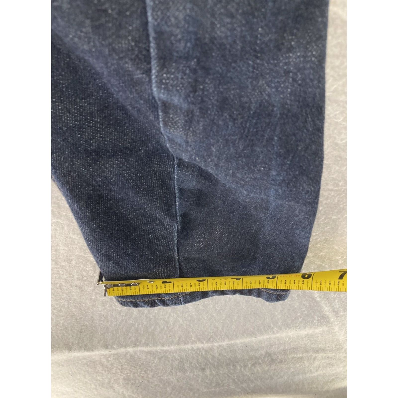 Vintage William Rast Jeans Blue Slouch Skinny Fit Men’s 29x34 Dark Denim Size US 29 - 6 Thumbnail