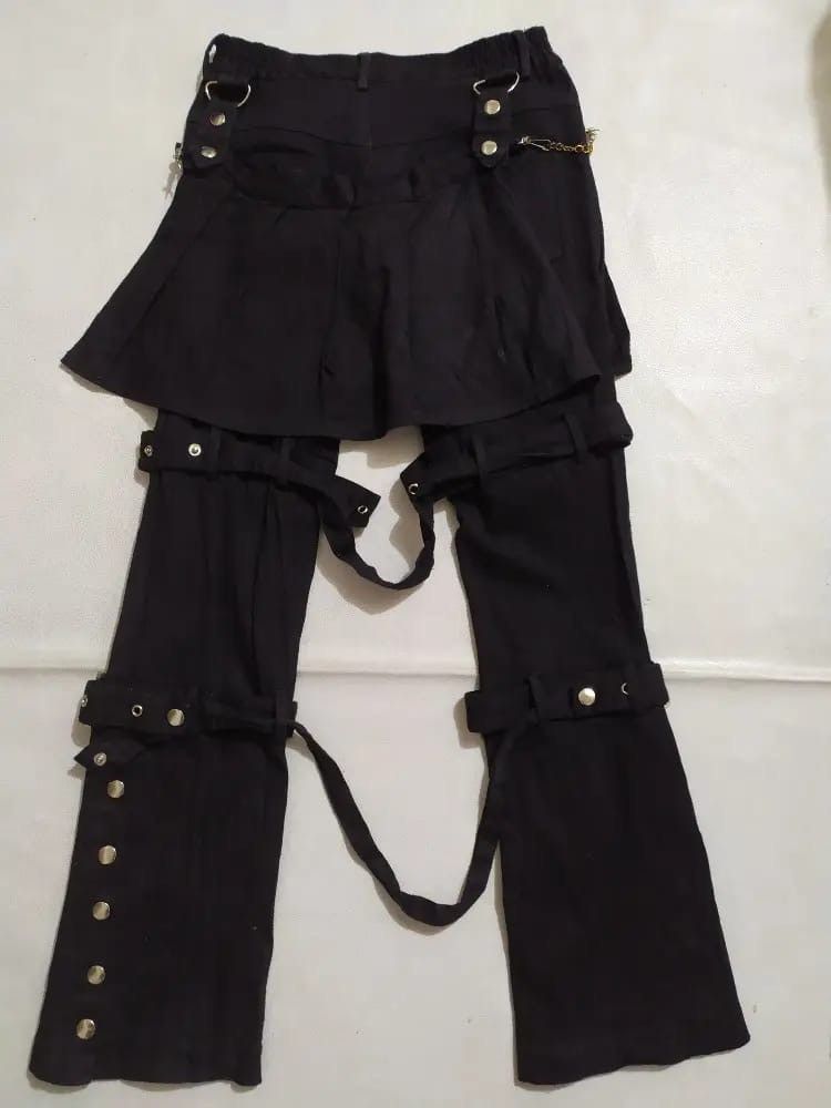 Japanese Brand Ichioku Japan Bondage Punk Pants Size US 28 / EU 44 - 5 Thumbnail