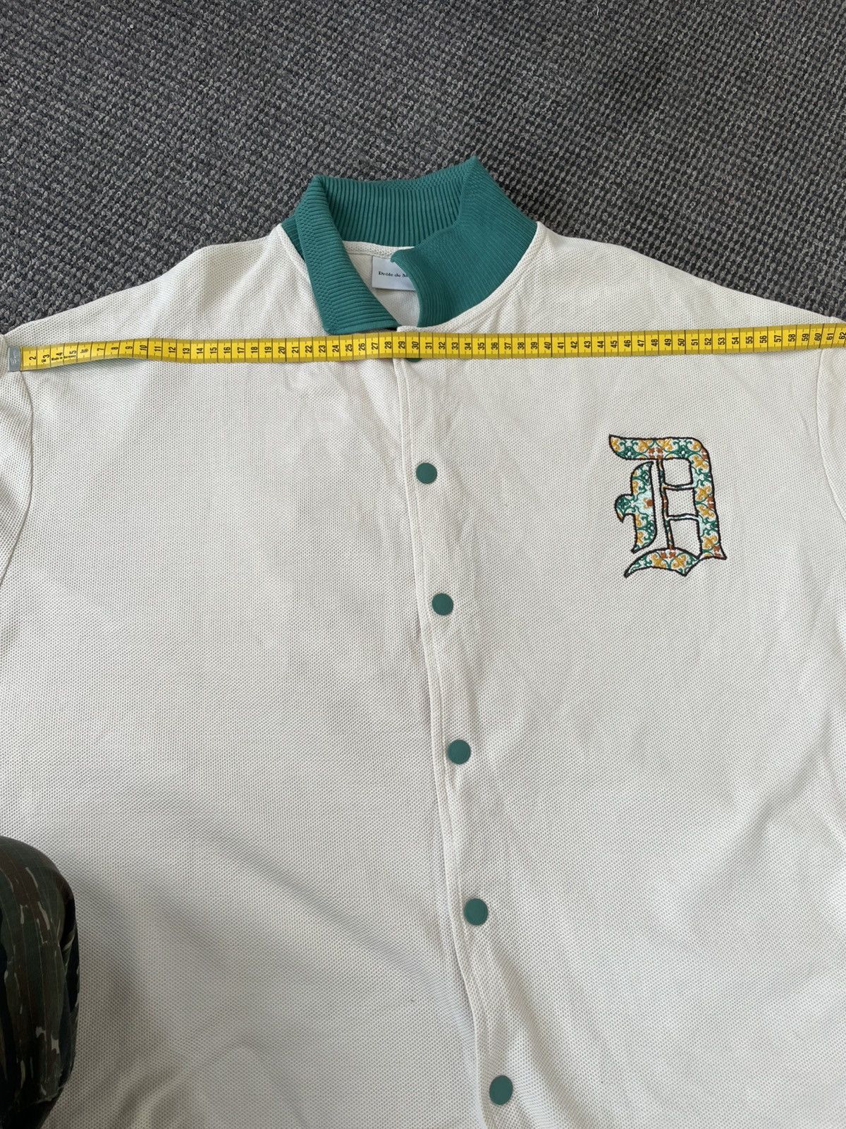 Drole De Monsieur Drôle de Monsieur "La Chemise Piqué D" – SS23 Collection Size US L / EU 52-54 / 3 - 12 Thumbnail