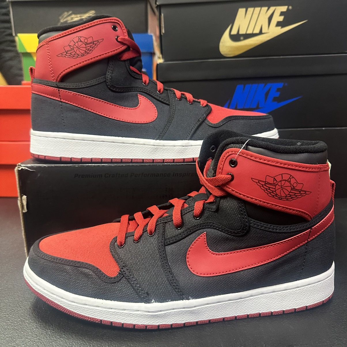 Jordan Brand × Nike Size 12 - Air Jordan 1 Retro AJKO High Bred - 402297-001 Size US 12 / EU 45 - 1 Thumbnail