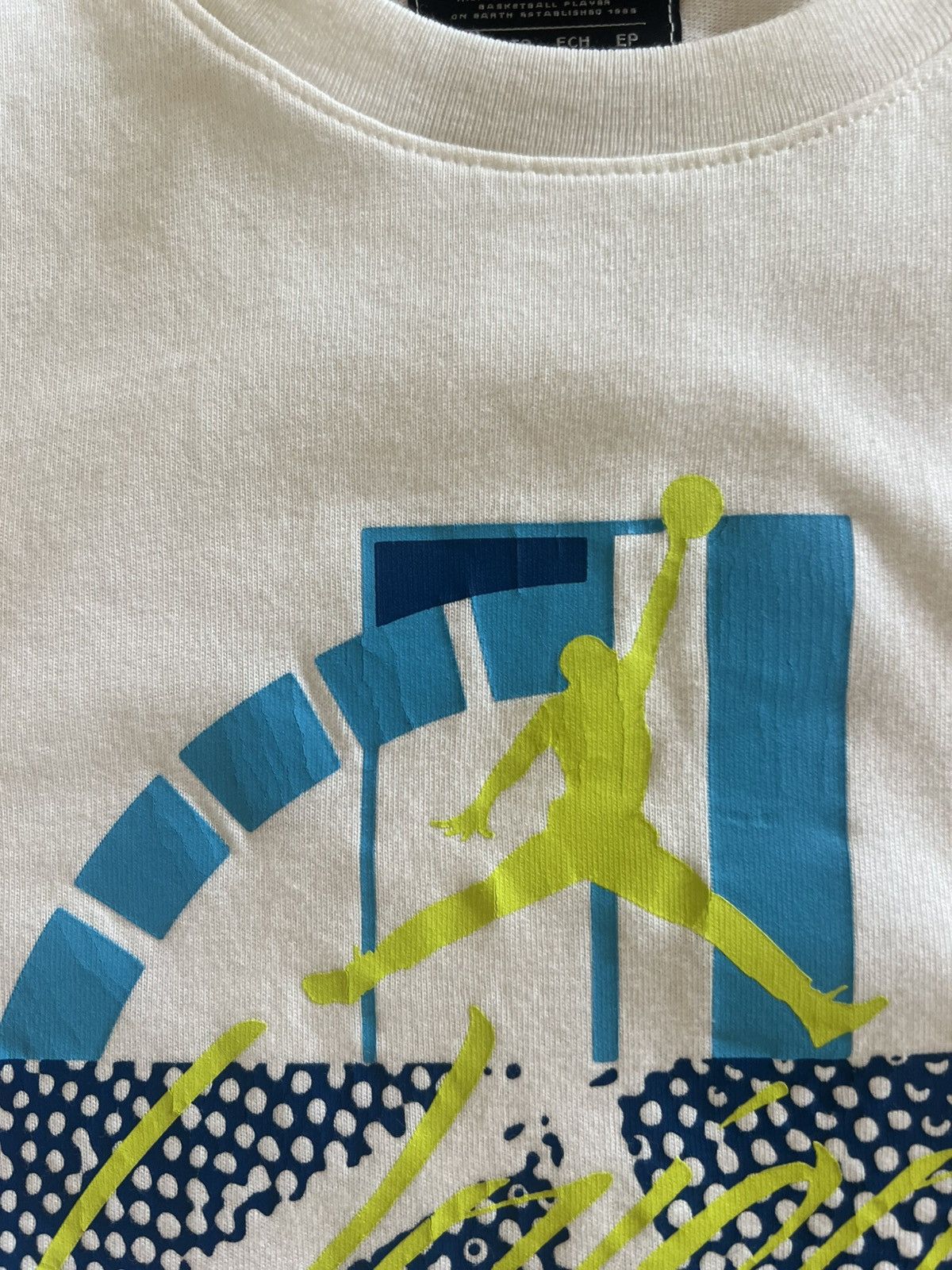 Nike × Union LA Jordan x Union LA White T Shirt Size US XS / EU 42 / 0 - 9 Thumbnail