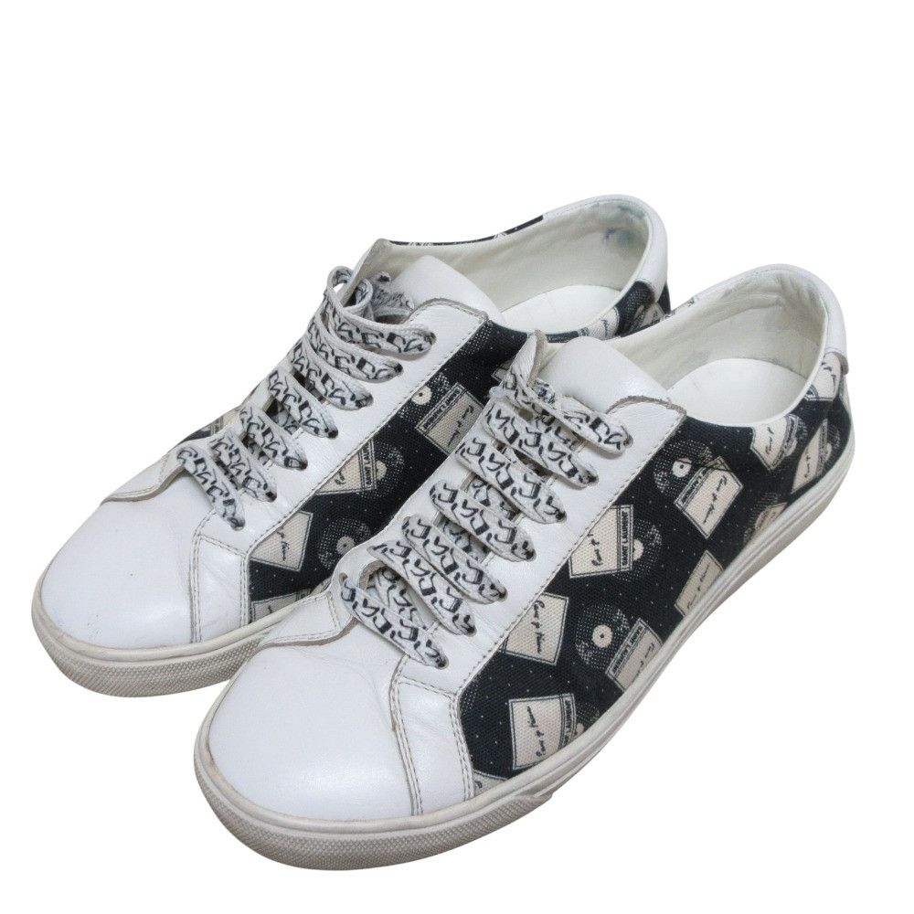 Yves Saint Laurent Yves Saint Laurent Saint Laurent Paris Canvas Leather Sneakers Canvas Shoes DUTY FREE for USA Size ONE SIZE - 1 Thumbnail