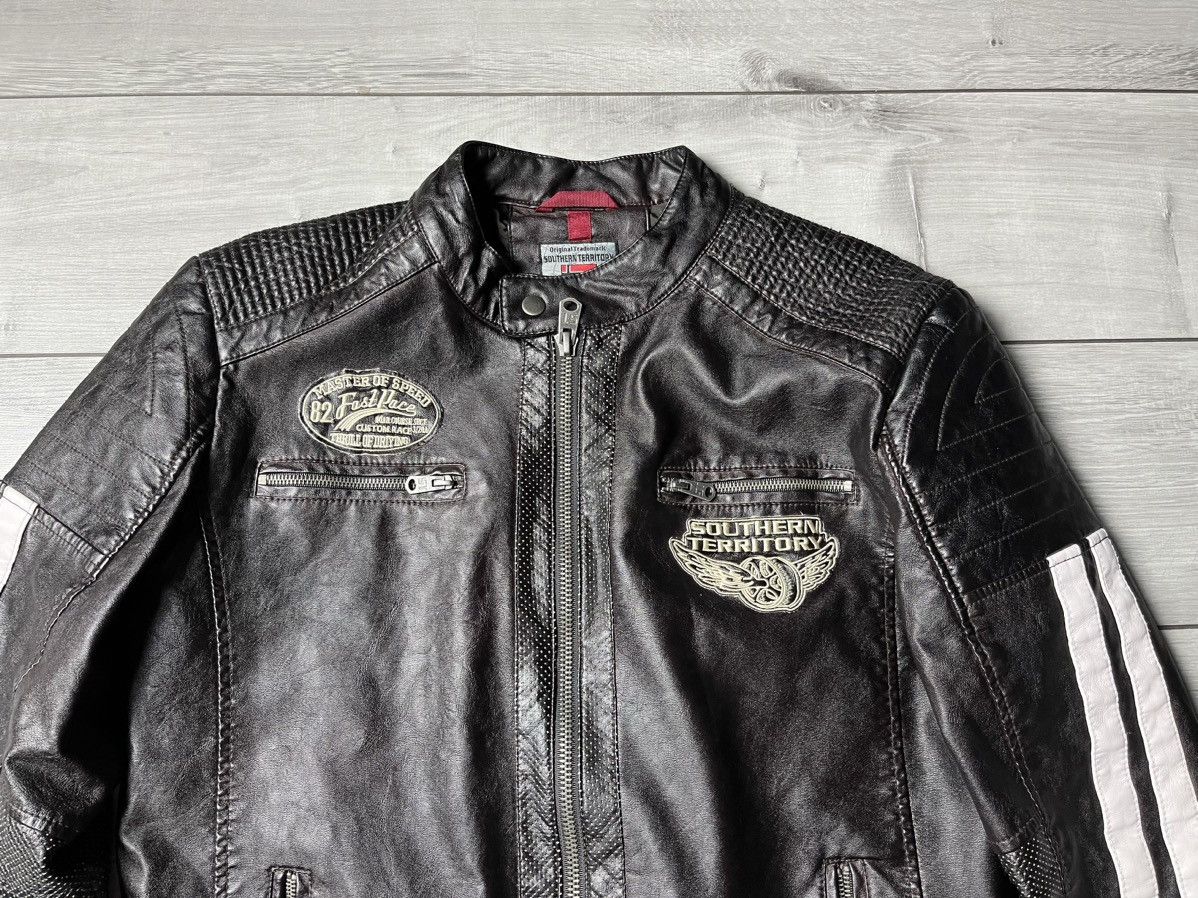 Genuine Leather Leather jacket racing jacket size Medium Size US M / EU 48-50 / 2 - 3 Thumbnail
