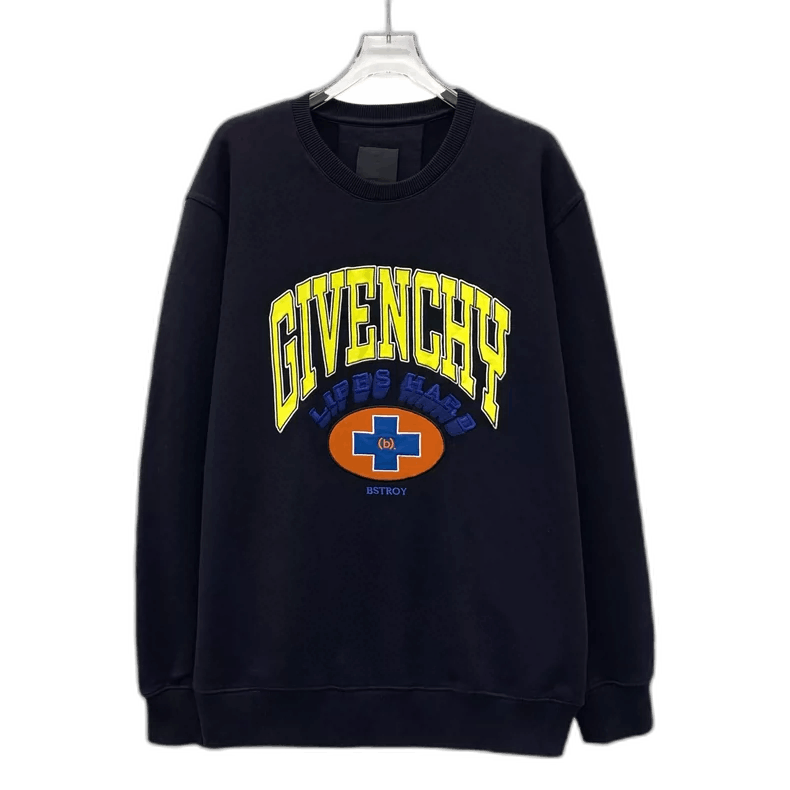 Givenchy Givenchy Givenchy x Bstroy Black Logo Print Sweatshirt -25 Size S / US 4 / IT 40 - 1 Thumbnail